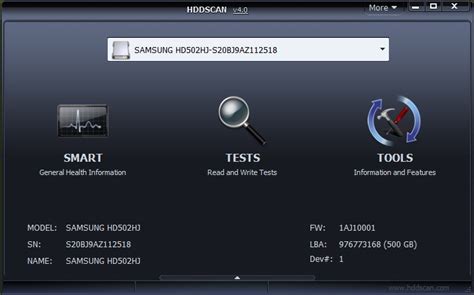 linux hard disk diagnostic tool